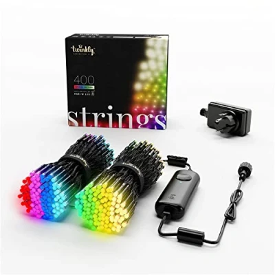 Image de Twinkly Smart Lumières de Noël Blanc et Couleur avec 400 Lampes