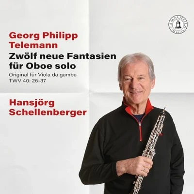 Afbeelding van Hansjörg Schellenberger Telemann: Zwölf Neue Fantasien Für Oboe Solo (CD)