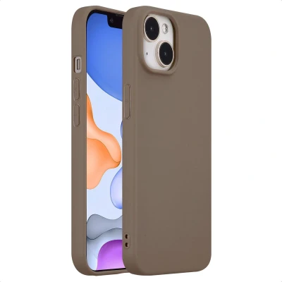 Afbeelding van imoshion Hoesje Geschikt voor iPhone 15 Color Backcover Bruin