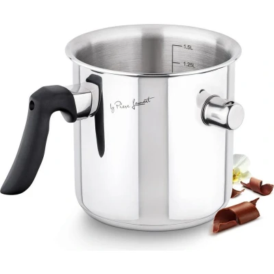 Afbeelding van LT 1068 Melkpan Dubbelwandig 1.5 l