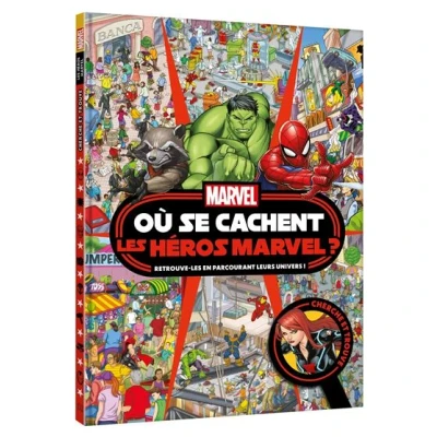 Image de Marvel Où se cachent les héros ? Cherche et trouve