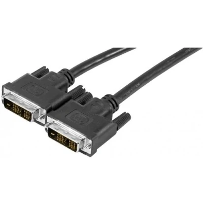 Afbeelding van Exertis Connect DVI monitorkabel, single link, 18+1pin D St./St., 1,8 m Voor het aansluiten van monitoren en (1.80 m, DVI), Videokabel