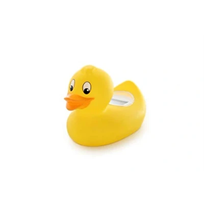 Afbeelding van Rotho Babydesign Eendenbadthermometer met digitale meetfunctie, voor een ideale badtemperatuur, geel, 20430