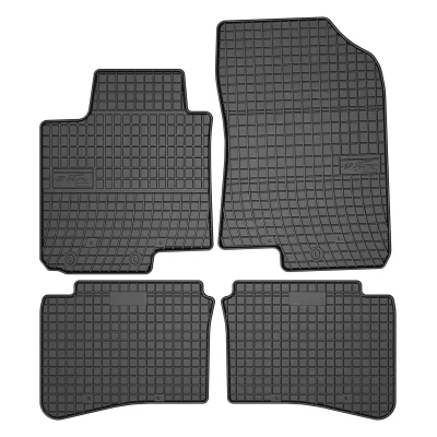 Afbeelding van FROGUM 546016 Vloermatset Rubber voor en achter 4 Zwart Op maat gemaakt HYUNDAI: i20 II Hatchback