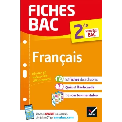 Image de Fiches bac Français 2de