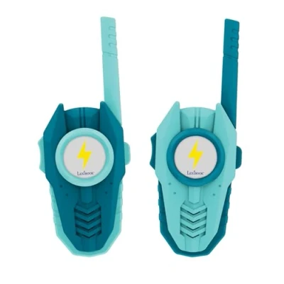 Afbeelding van Lexibook, Walkietalkie, spraakoverdracht tot 250 meter, HD geluid, radio overdracht, controlelampje, communicatiespel, werkt op batterijen, blauw, TW19