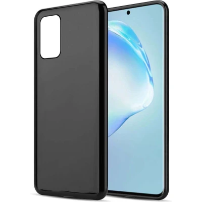 Afbeelding van Cadorabo Hoesje geschikt voor Samsung Galaxy S20 PLUS in ZWART Beschermhoes gemaakt van flexibel TPU Silicone Case Cover