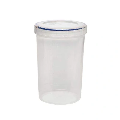 Afbeelding van Lock &amp; Ronde doos van kleurloze transparante kunststof, 760 ml