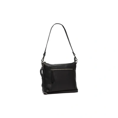 Afbeelding van The Chesterfield Brand Faro Schoudertas black Damestas
