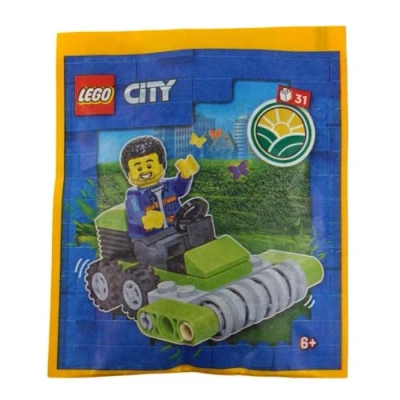 Afbeelding van LEGO Stad: stadswerker met grasmaaier (vanaf 6 jaar)