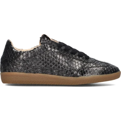 Afbeelding van Fred De La Bretoniere Pearl Base Sneakers Leer Dames Zwart Maat 43