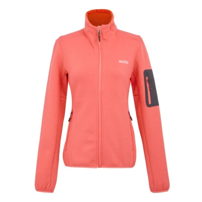 Afbeelding van Jas Hiking Dames Fitted Zippered Pocket Aldean Softshell