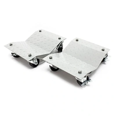 Afbeelding van WilTec Voertuigbehandelingswagen, transporthulp, manoeuvreren, belasting 680 kg, garagekrik, auto