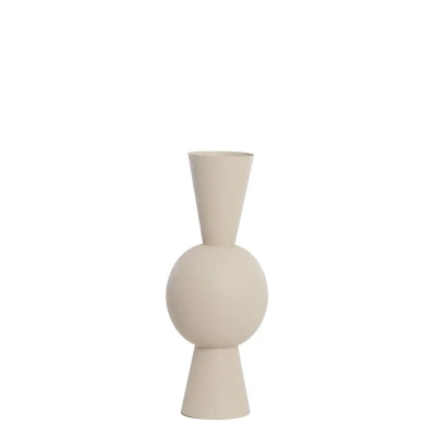 Afbeelding van Light &amp; Living Vaas CHEDI Ø25x60cm Grijs