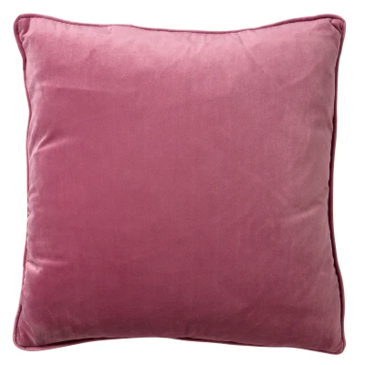 Afbeelding van Dutch Decor FINN Kussenhoes 45x45 cm velvet effen kleur Heather Rose roze