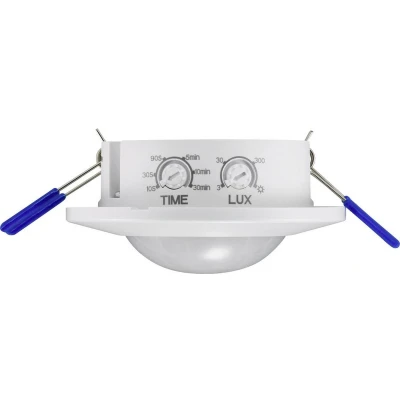 Afbeelding van Renkforce RF 4216078 PIR bewegingsmelder Inbouw (in muur of meubel), Oppervlakmontage 360 Relais Wit IP20