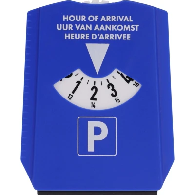Afbeelding van Shell Parkeerschijf Blauwe Parkeerkaart Parkeren in de Zone Inclusief IJskrabber