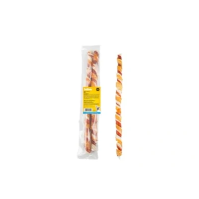 Afbeelding van Boomy Hondensnacks Rawhide sticks met kip 40cm 2st