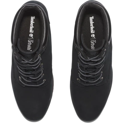 Afbeelding van Timberland Allington dubbele kraag modieuze dameslaarzen, Nubuck zwart