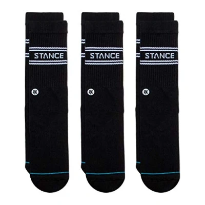 Afbeelding van Stance casual basic crew 3P zwart 35 37