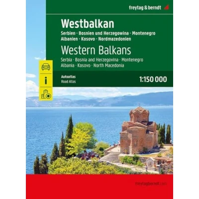 Afbeelding van F&amp;B Atlassen West Balkan Wegenatlas