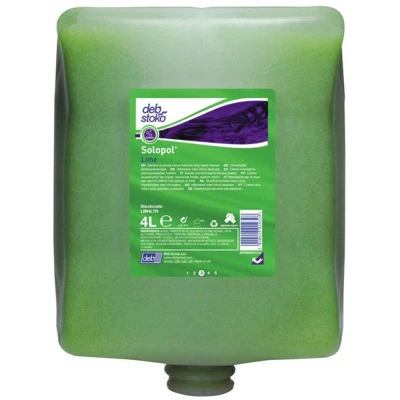 Afbeelding van Deb handzeep 4 liter patroon Lime Wash