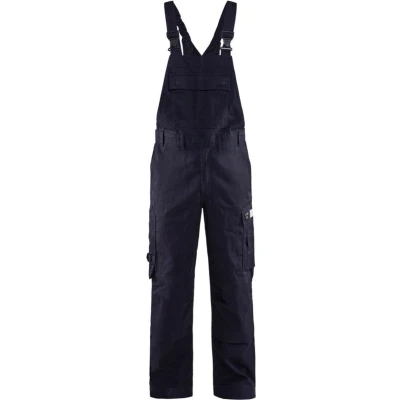 Afbeelding van Blaklader Vlamvertragende bretelbroek 2824 1516 Marineblauw D120