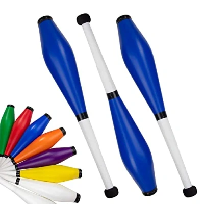 Afbeelding van Juggle Dream Trainer Street jongleerclubs voor beginners en gevorderden, blauw, 3 stuks