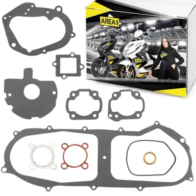 Afbeelding van Area1 Vervangende afdichtingsset voor horizontale motor AC/LC compatibel met Aerox Jog Neos Slider BWs Italjet F12 F15 461 K2 Nitro Mach G Ovetto (50/2T)