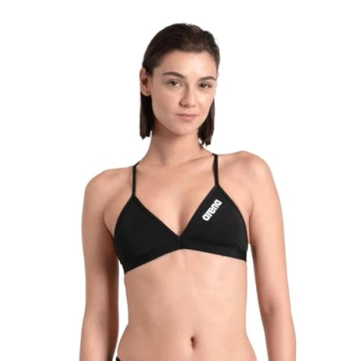 Afbeelding van ARENA Dames Team Swim Top Tie Back Solid (1 pack)