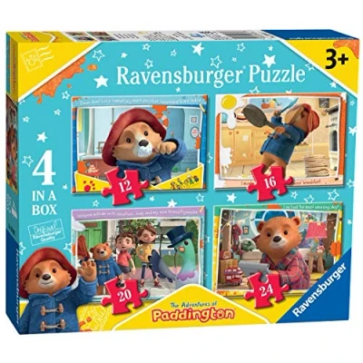 Afbeelding van Ravensburger The Adventures of Paddington Gifts puzzels voor kinderen vanaf 3 jaar 10,2 cm doos (12, 16, 20, 24 stuks)