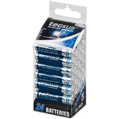 Afbeelding van 24er Sparpack Micro AAA LR03 UM4 Alkaline Batterie