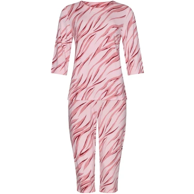 Afbeelding van Pastunette Premium Pyjama Blushed Safari EcoVero Viscose Roze Maat 36