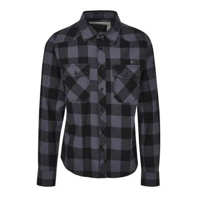 Afbeelding van Brandit Overhemd, Heren, Maat: 4XL, Black charcoal