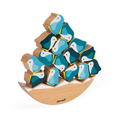 Image de Jeu en bois Janod Basculo Manchots