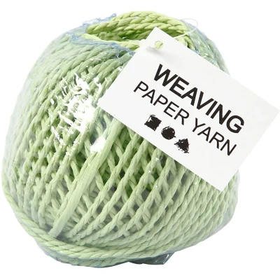 Afbeelding van Creativ Company Papier Garen Lichtgroen, 40m