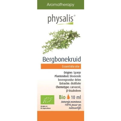 Afbeelding van Physalis Bergbonenkruid Olie Bio 10ml