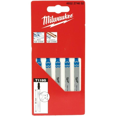 Afbeelding van Milwaukee decoupeerzaagblad T118G (5st)