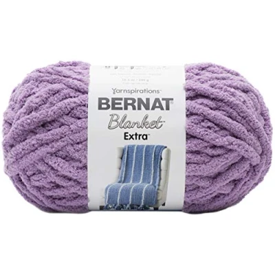 Afbeelding van Bernat Extra deken, orchidee, grijs, 300 g