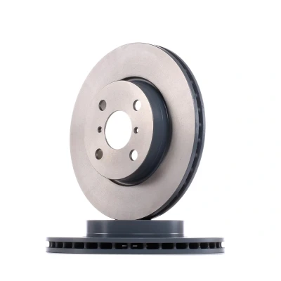 Afbeelding van FEBI BILSTEIN 108380 Remschijf Vooras 258 22 4 100 interne ventilatie Gecoat TOYOTA: Yaris II Hatchback, III Vios / Saloon