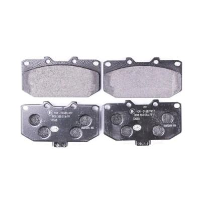 Afbeelding van HELLA 8DB 355 016 791 Remblokkenset Met akoestische slijtagewaarschuwing SUBARU: Impreza II Saloon, I Estate