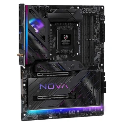 Afbeelding van ASRock Phantom Gaming Z790 Nova WiFi Moederbord Socket Intel 1700 Vormfactor ATX chipset Intel®