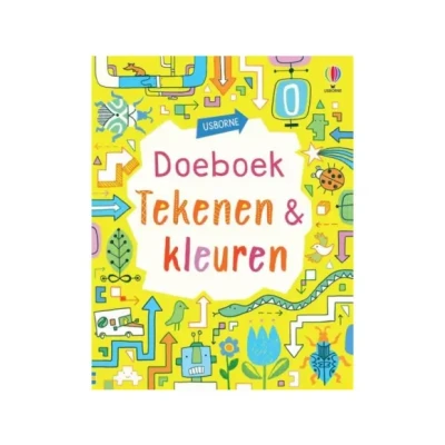 Afbeelding van Uitgeverij usborne doeboek tekenen en kleuren
