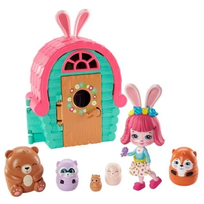 Image de Poupée Enchantimals Maison et animaux Surprises Lapin