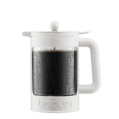 Afbeelding van Bodum K11683 913 Bean Set Koffiezetapparaat voor ijskoffie 12 kopjes 1,5 l Wit