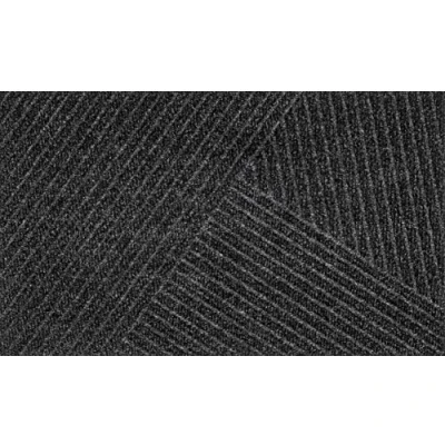 Afbeelding van Kleen Tex Dune Deurmat Stripes 45 x 75cm Dark Grey