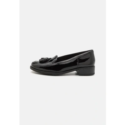 Afbeelding van Clarks Havisham Instappers, Dames, Maat: 35.5, Black Leer