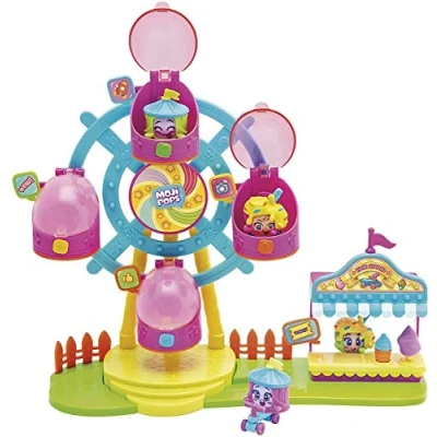 Afbeelding van MojiPops Ferrywiel (PMPSP114IN00) met 2 exclusieve figuren en een groot aantal accessoires