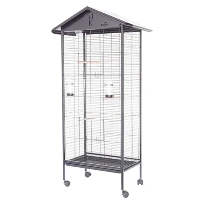 Afbeelding van ZOLUX VOLIERE CHIC SOLO ZWART 78X48X156 CM