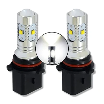 Afbeelding van MCK Auto Vervanging voor CanBus P13W witte led lampenset, zeer helder en foutvrij, compatibel met A4 B8
